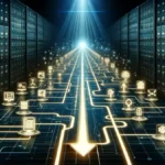 Concept of an Absolute Path in computing: the essence of navigating through a computer's file system directly to a specific location, embodying the clarity and precision that absolute paths provide.