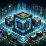The image represents the concept of a Hardware Compatibility List (HCL). It captures the essence of advanced technology and the interconnectedness of various hardware components.