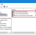 Account Lockout