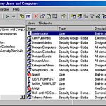 Active Directory Users and Computers