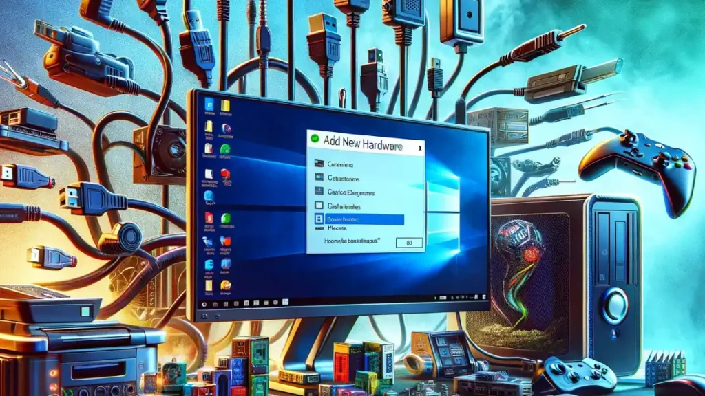Add New Hardware conceptual representation