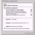 Digital Certificate