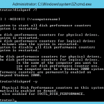 Diskperf Command