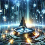 DNS Client conceptual image: encapsulates the essence of DNS Clients as digital navigators in the vast network of the internet.