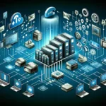 FTAM Protocol. This image visually encapsulates the concept of FTAM, showcasing elements such as a network of computers and file management operations.