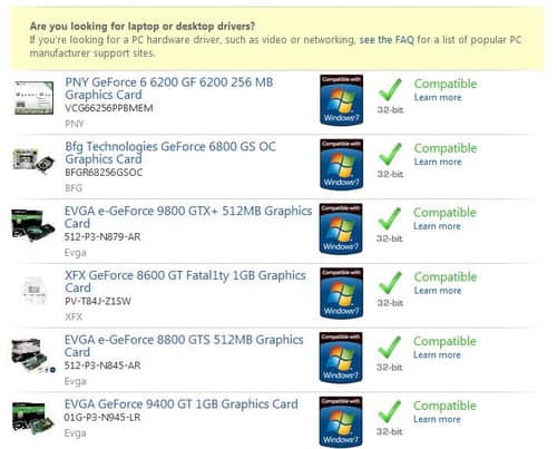 Hardware Compatibility List (HCL)