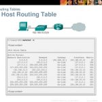 Host Routing Table