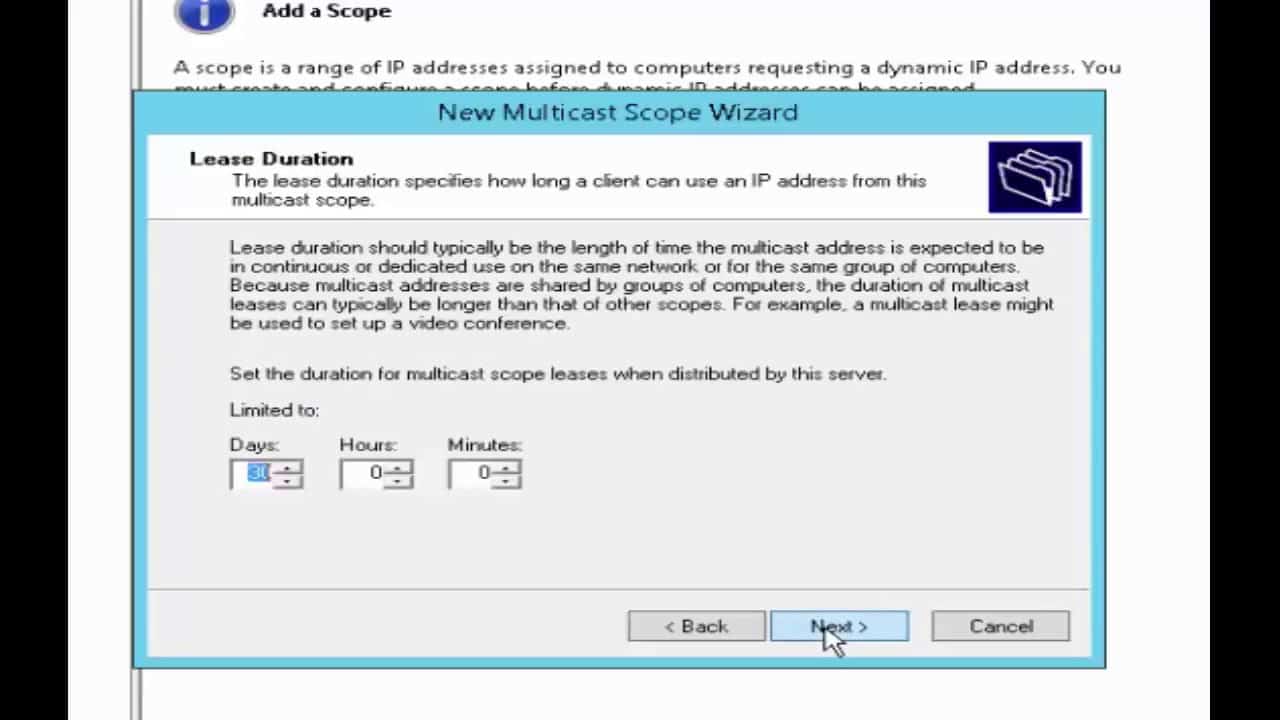 Multicast DHCP (MDHCP)