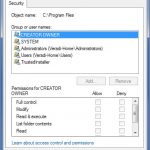 NTFS Permissions on Windows 2000