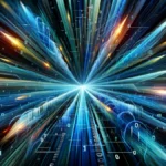 Statistical Multiplexing: this image captures the essence of multiple data streams converging into a single channel.