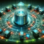 Remote Authentication Dial-In User Service (RADIUS): it captures the essence of RADIUS, highlighting the central server's role in secure network communication and authentication.