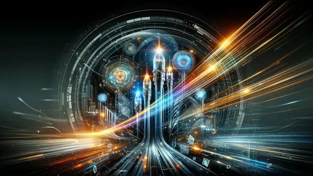 Broadband ISDN (conceptual image generated by DALL-E)
