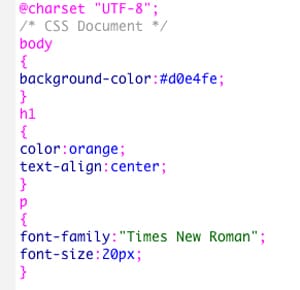 CSS - Cascading Style Sheet