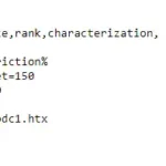 Internet Data Query file example