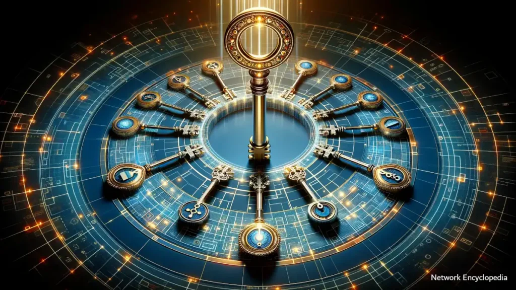 Key in a relational database (conceptual image