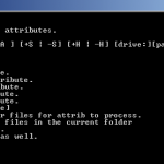 Attrib Command