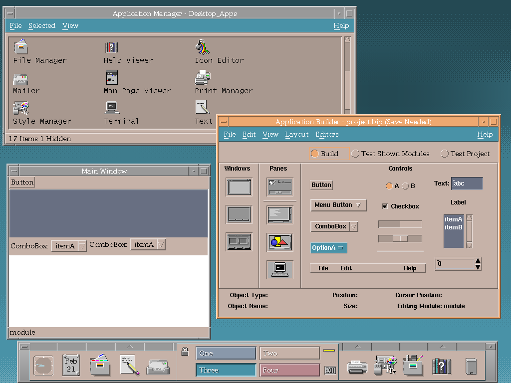 Common Desktop Environment (CDE): A Retrospective