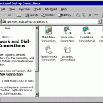 Network and Dial-up Connections