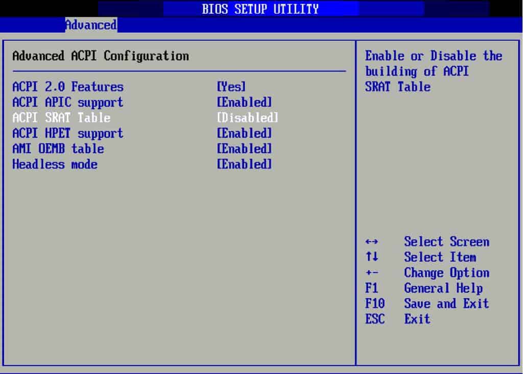 Basic input/output system (BIOS)