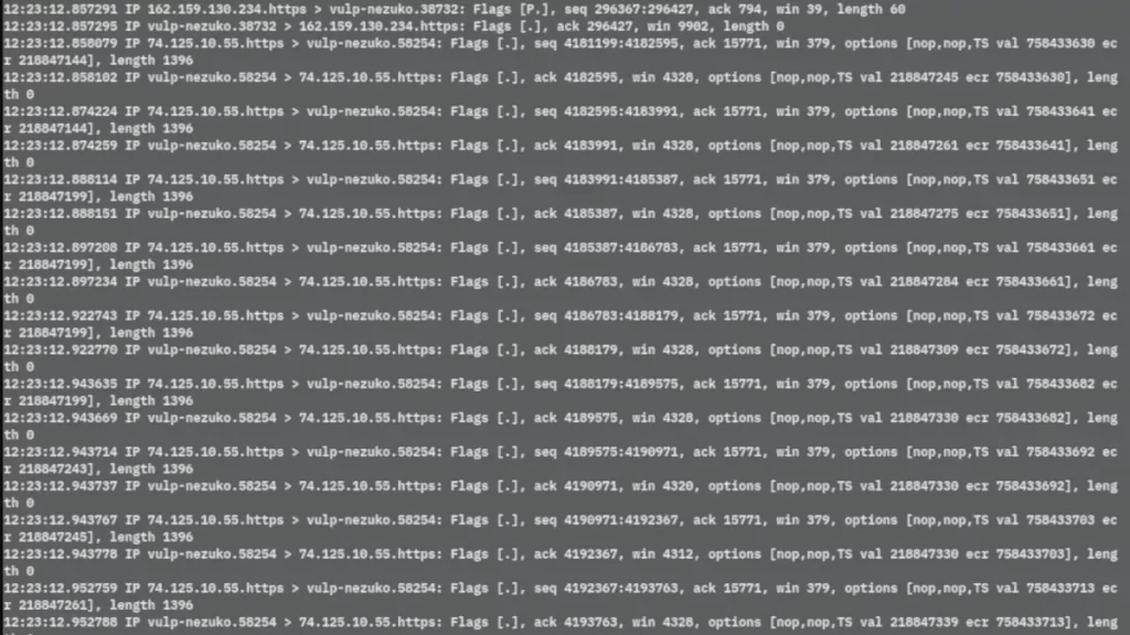TCPdump guide
