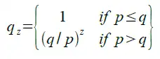 Calculations - probability the attacker catch up