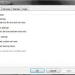 msconfig utility