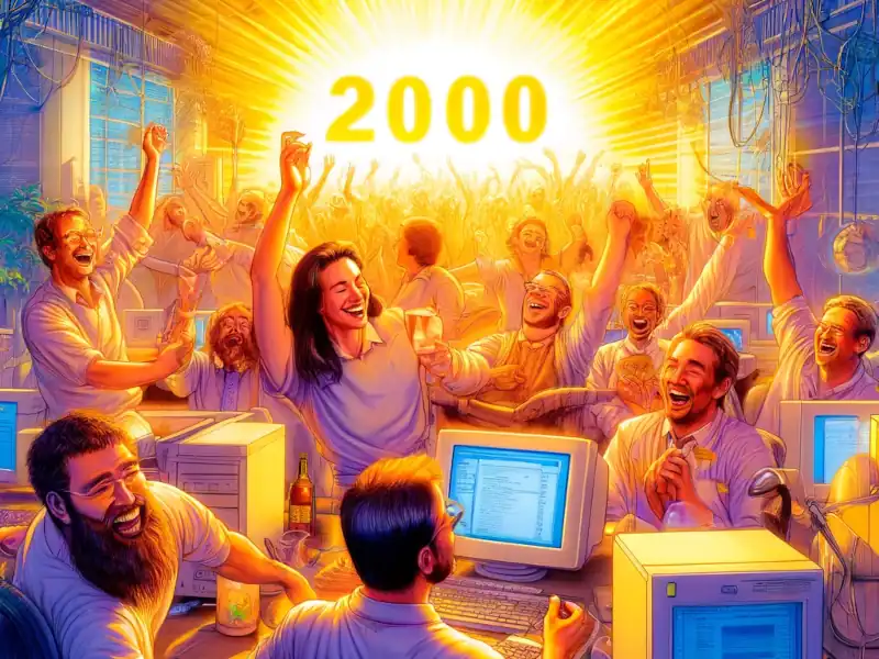 The day after - Y2K relief.